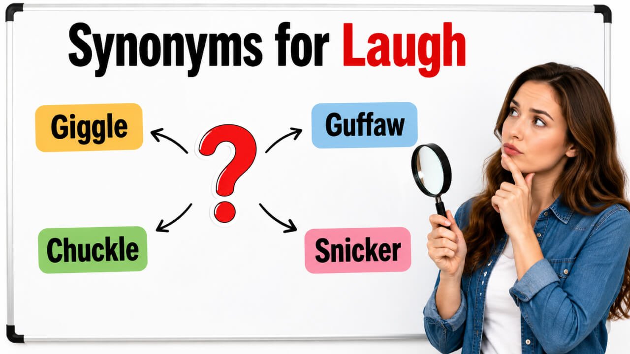 synonyms for laugh