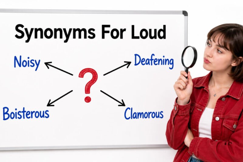44+ Synonyms for Loud: Meaning, Context & Clear Examples