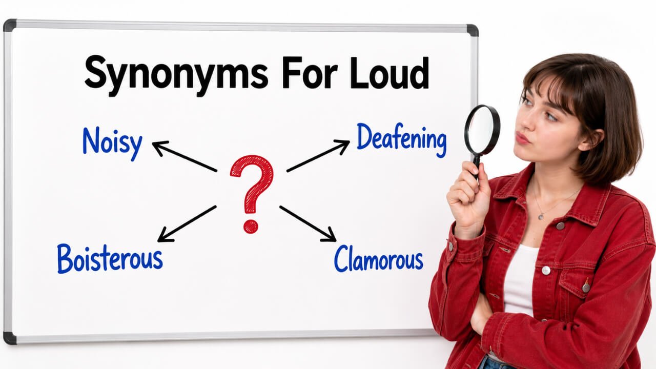 synonyms for loud