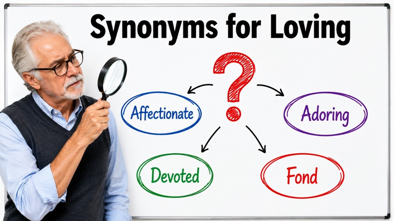 synonyms for loving