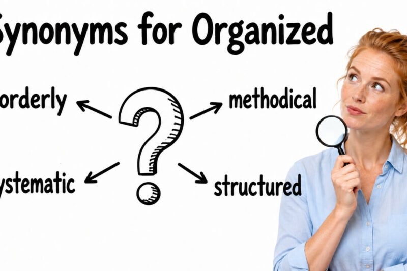 44+ Synonyms for Organized: Strong Word Choices & Examples