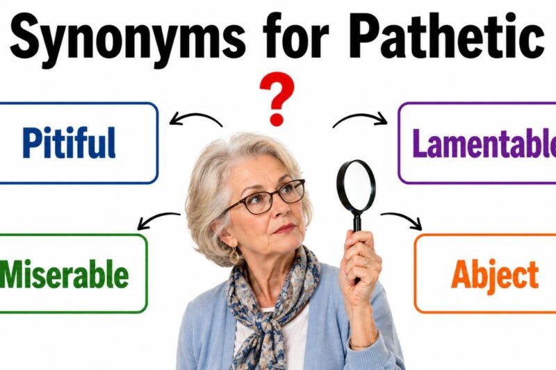 36+ Synonyms for Pathetic: Meaning, Examples & Best Uses