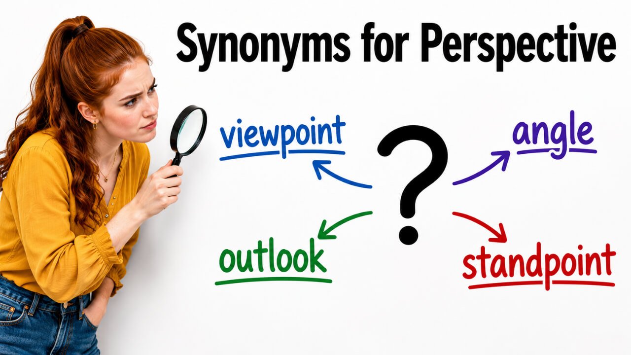 synonyms for perspective