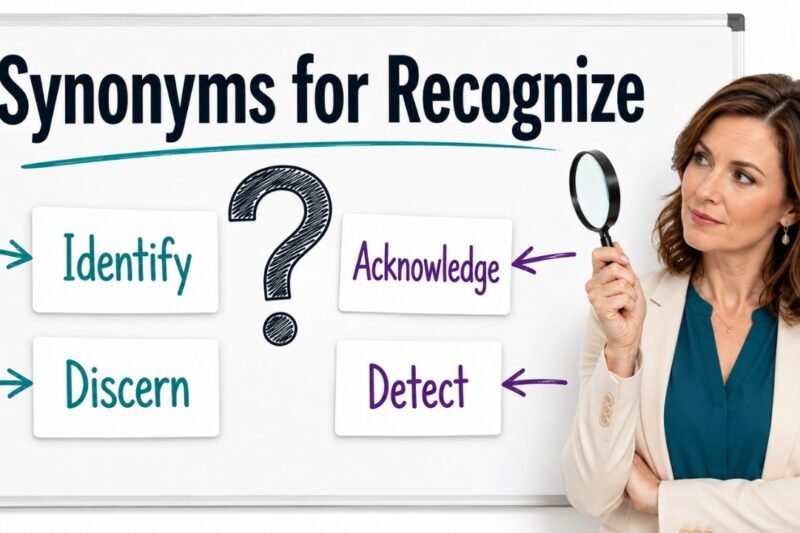 48+ Synonyms for Recognize: Usage, Context & Examples