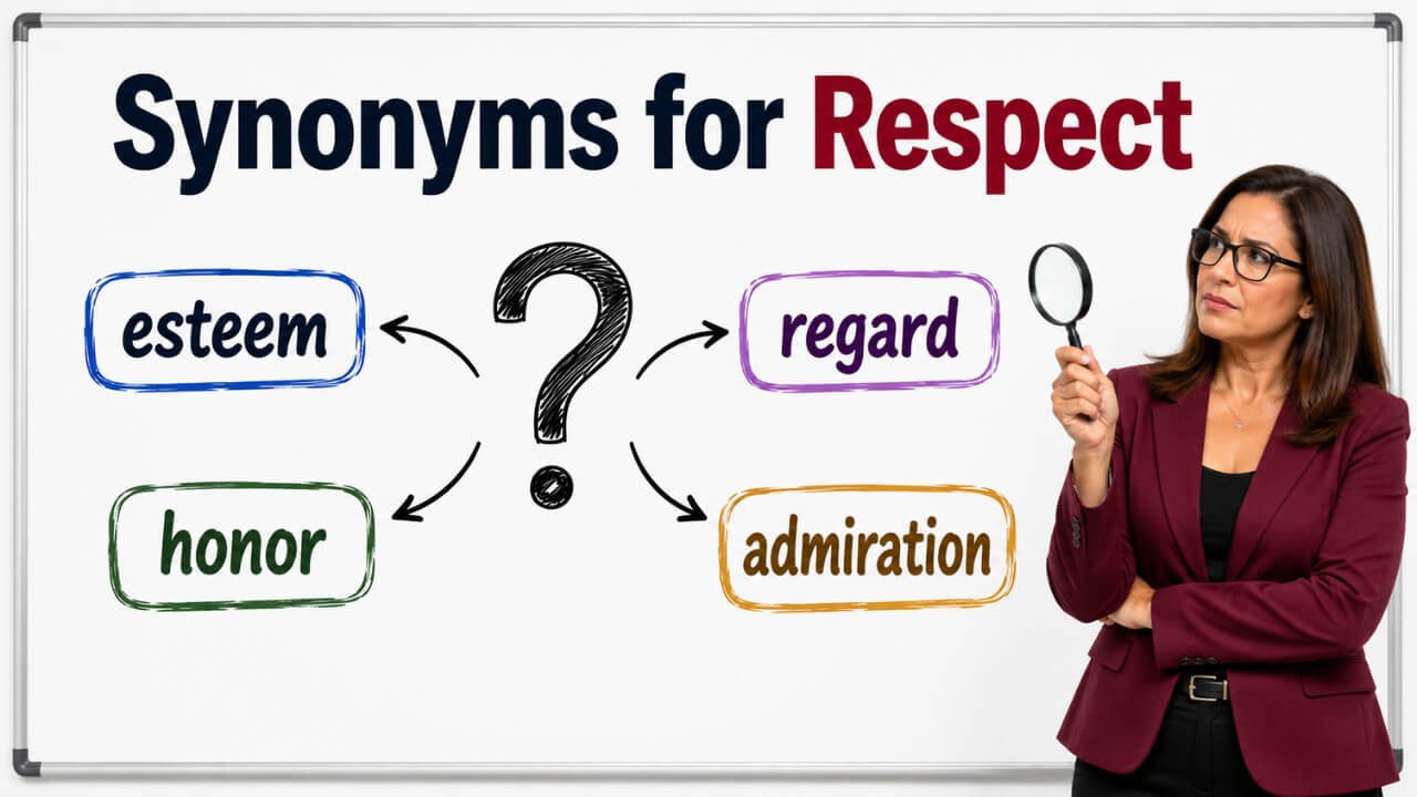 synonyms for respect