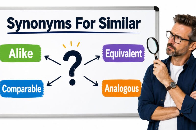 45+ Synonyms For Similar: Usage, Context & Clear Examples
