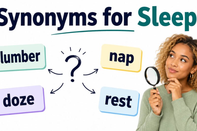 35+ Synonyms for Sleep: Usage, Context & Examples