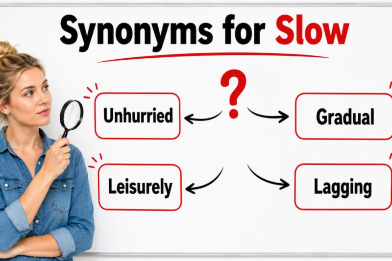 46+ Synonyms for Slow: Context, Usage & Clear Examples
