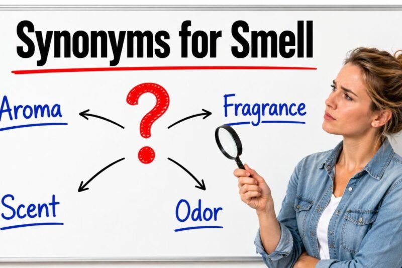 35+ Synonyms for Smell: Meanings, Uses & Word Choices