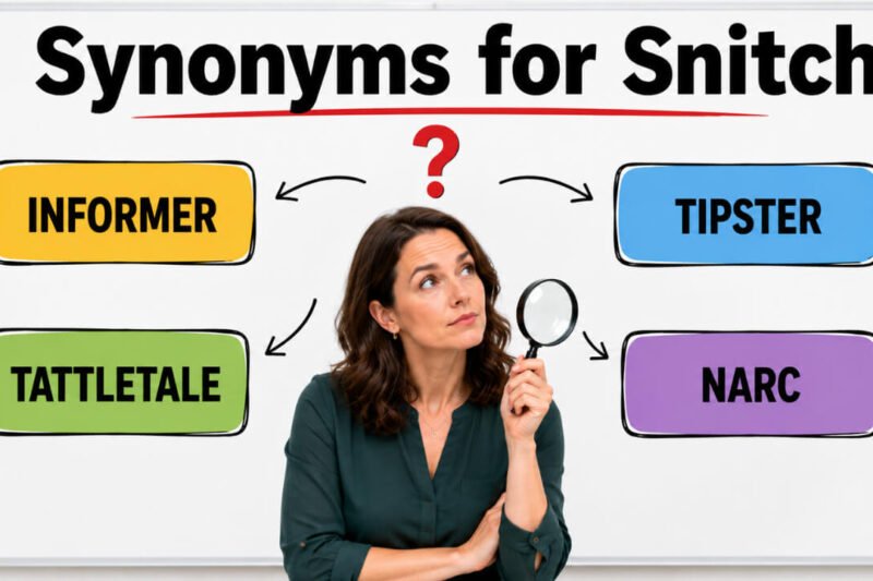 36+ Synonyms for Snitch: Usage, Context & Examples