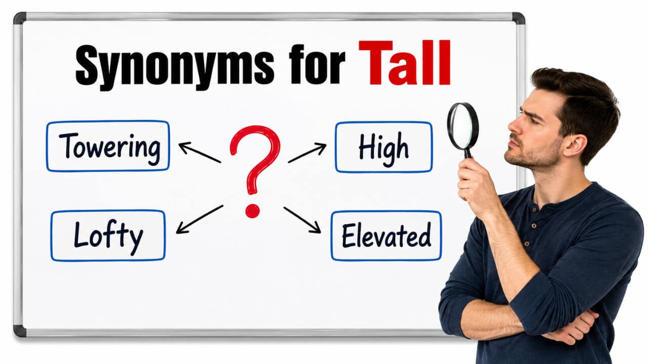 synonyms for tall