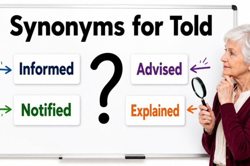 36+ Synonyms for Told: Usage, Context & Examples