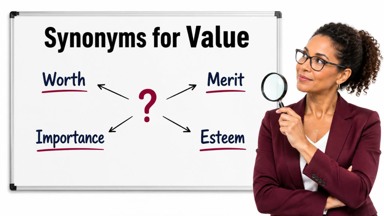 synonyms for value