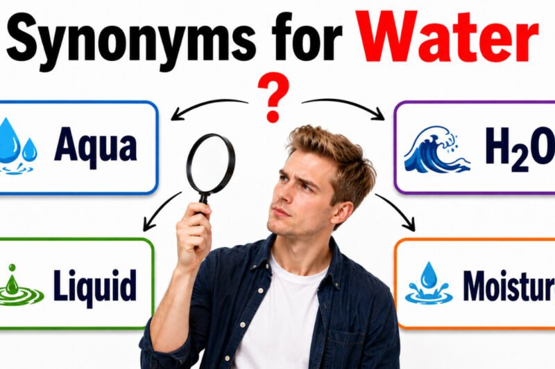 45+ Synonyms for Water: Meanings, Context & Clear Examples