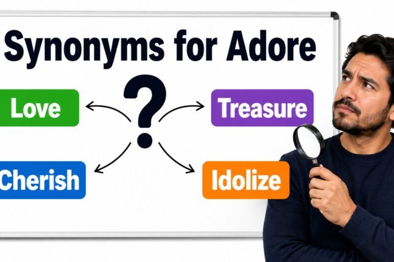 36+ Synonyms for Adore: Meanings, Context & Clear Examples