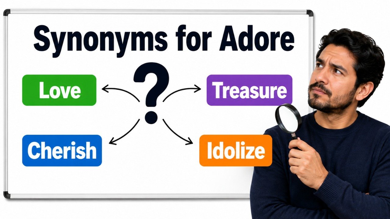 synonyms for adore