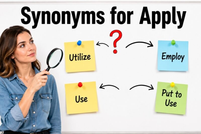 48+ Synonyms for Apply: Meanings, Context & Clear Examples