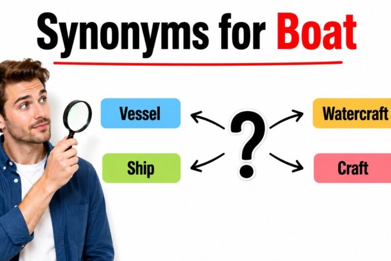 45+ Synonyms for Boat: Strong Word Choices & Examples