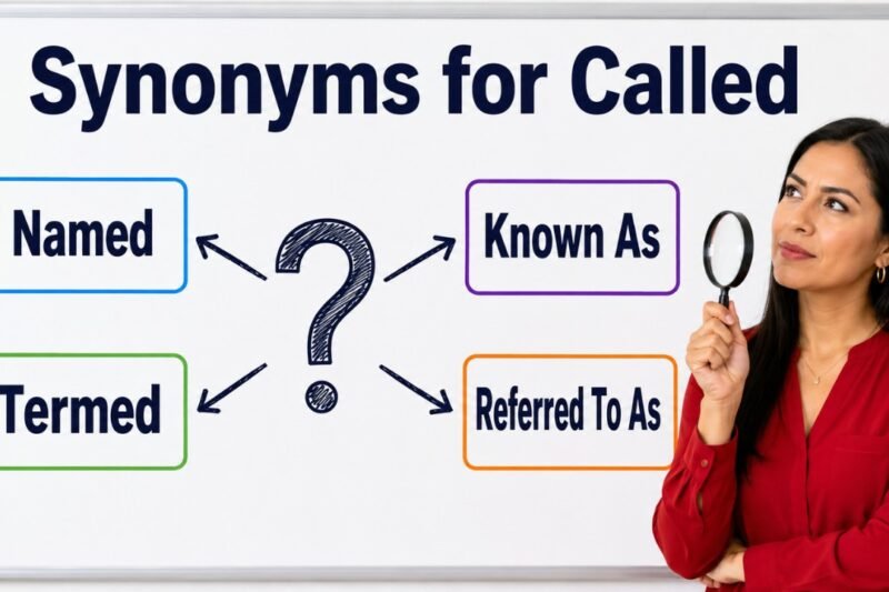46+ Synonyms for Called: Usage, Context & Examples
