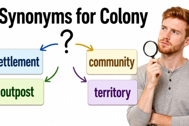 45+ Synonyms for Colony: Strong Word Choices & Examples