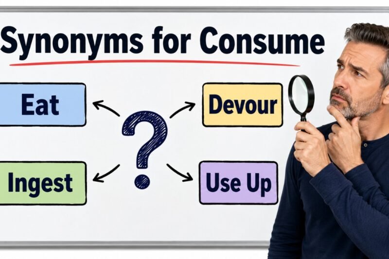 42+ Synonyms for Consume: Meaning, Examples & Best Uses