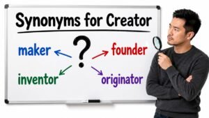 synonyms for creator