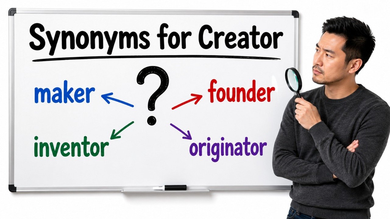 synonyms for creator