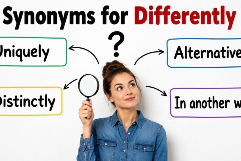 30+ Synonyms for Differently: Meanings, Context & Clear Examples