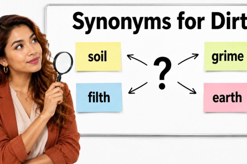 46+ Synonyms for Dirt: Usage, Context & Examples