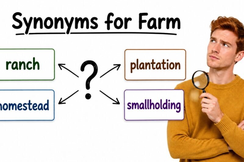 34+ Synonyms for Farm: Meanings, Uses & Word Choices