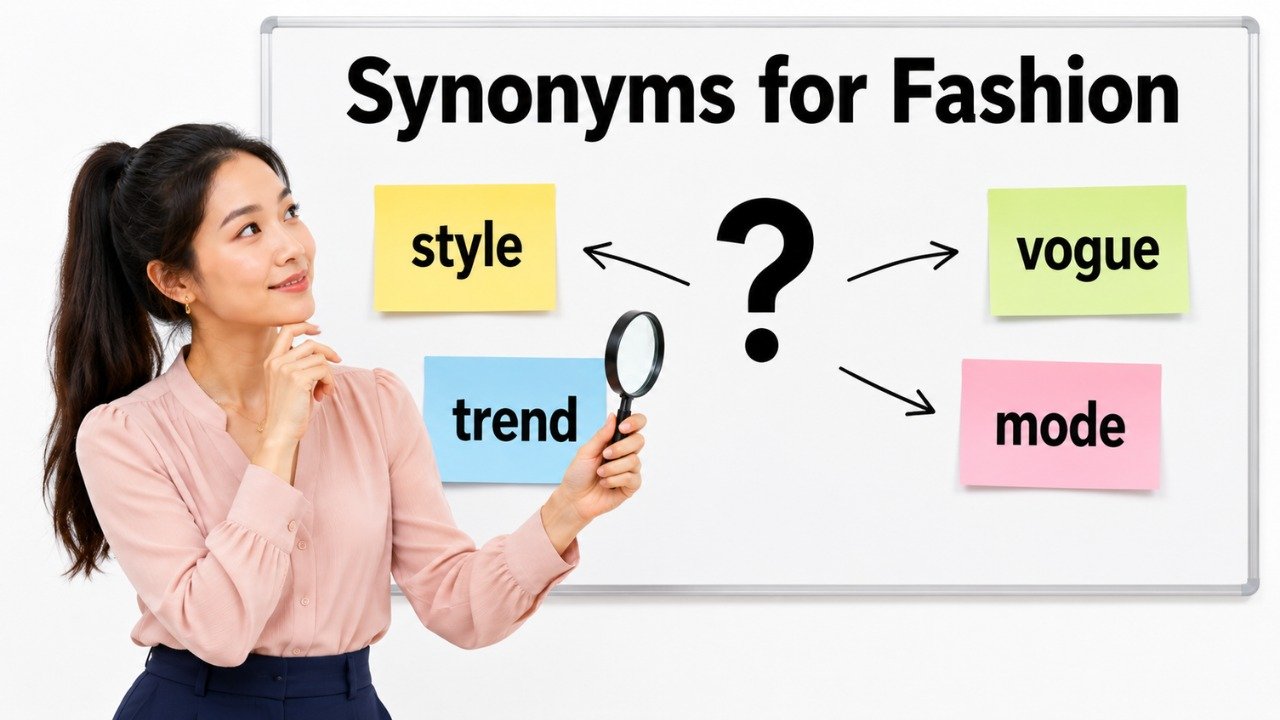 synonyms for fashion