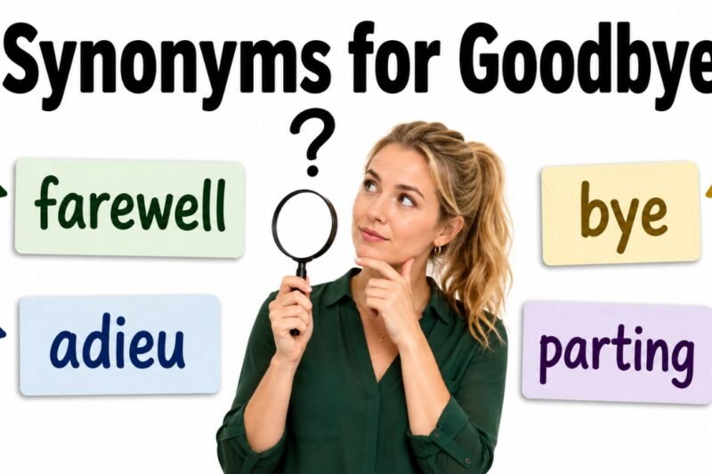 46+ Synonyms for Goodbye: Usage, Context & Examples