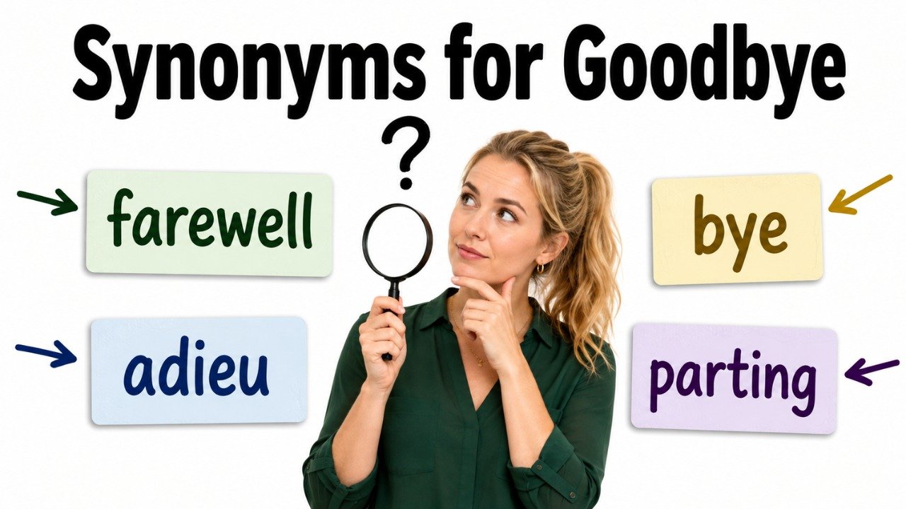 synonyms for goodbye