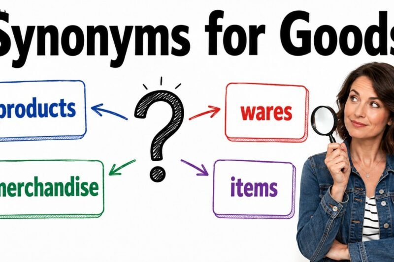 30+ Synonyms for Goods: Meanings, Context & Clear Examples