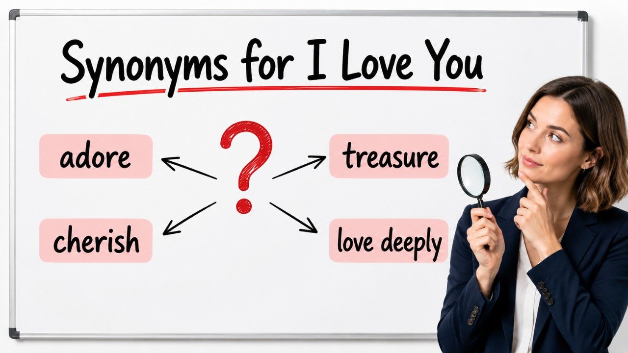 synonyms for i love you