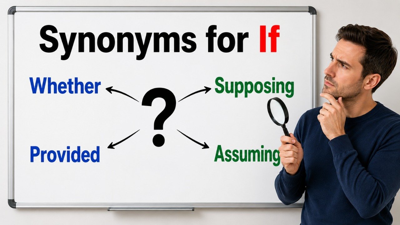 synonyms for if