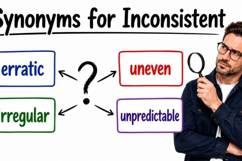 42+ Synonyms for Inconsistent: Meaning, Examples & Best Uses