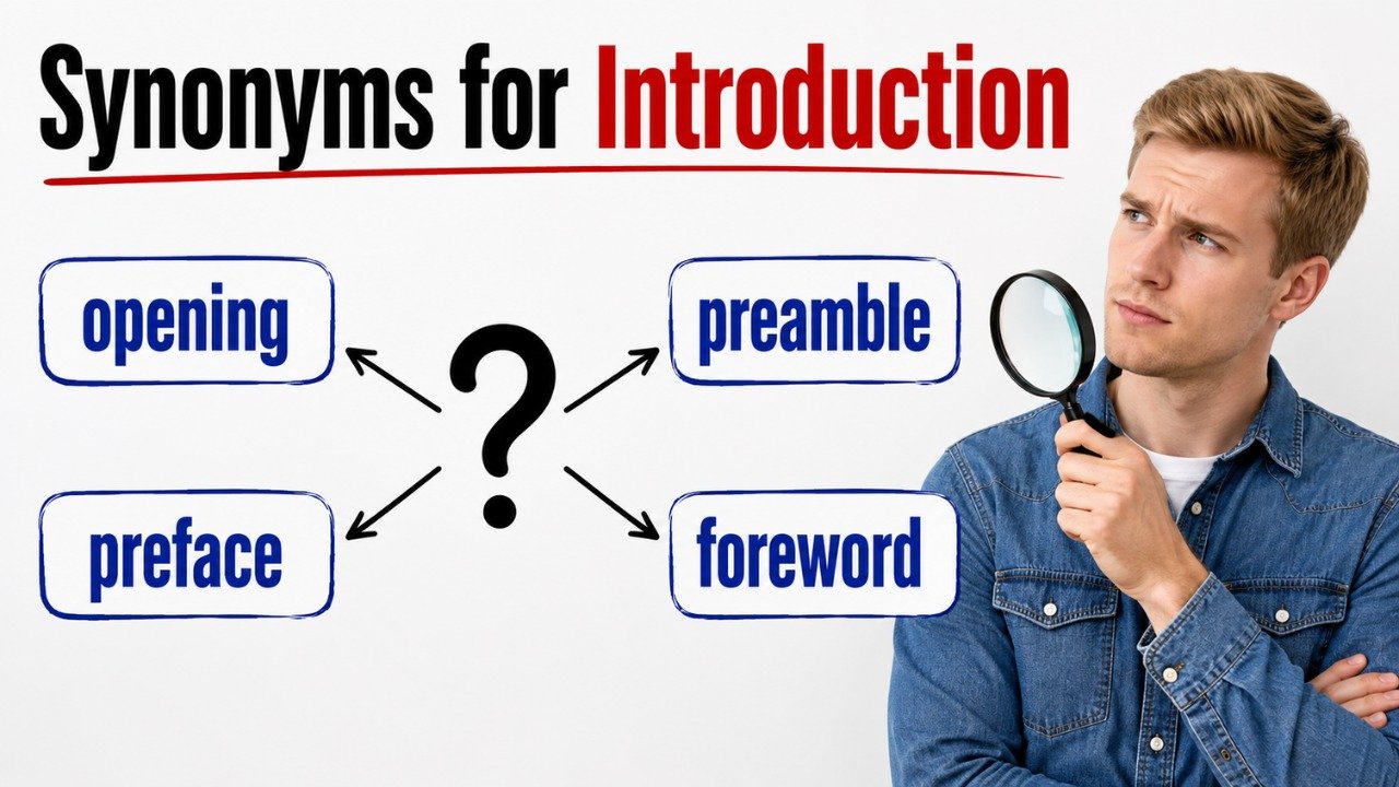 synonyms for introduction