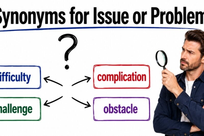 35+ Synonyms for Issue or Problem: Strong Word Choices & Examples