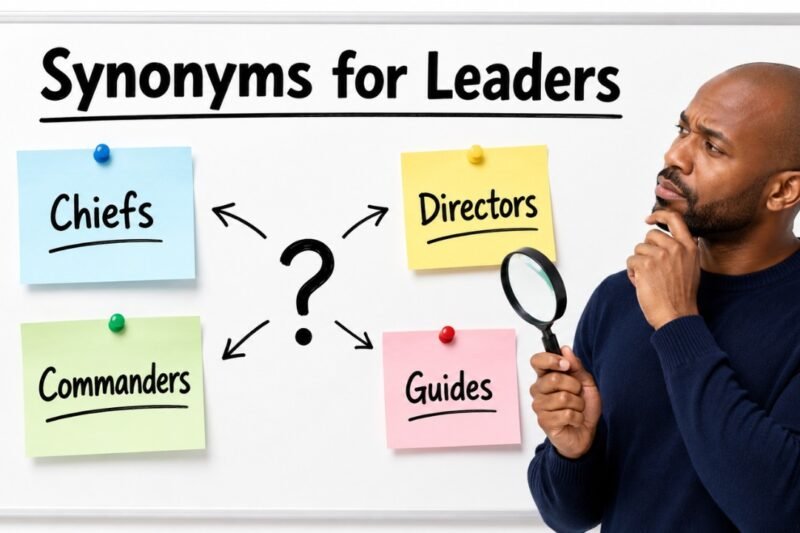 38+ Synonyms for Leaders: Meanings, Context & Clear Examples