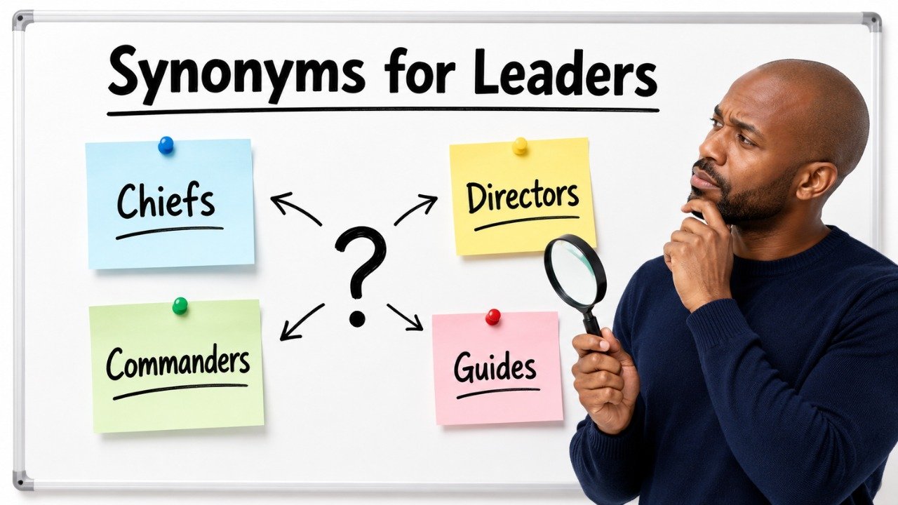 synonyms for leaders