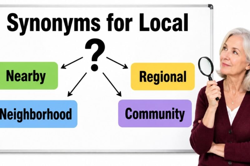 35+ Synonyms for Local: Usage, Context & Examples