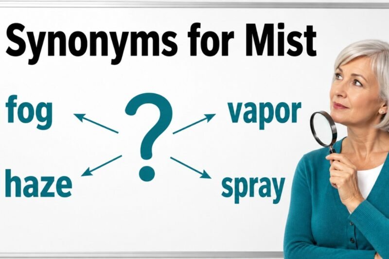 45+ Synonyms for Mist: Strong Word Choices & Examples