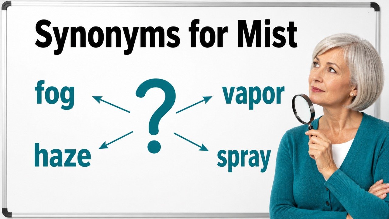 synonyms for mist