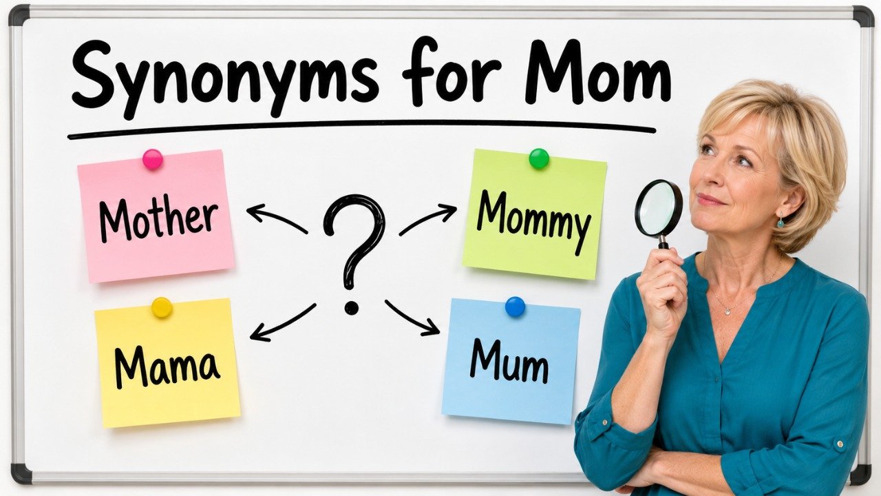 synonyms for mom
