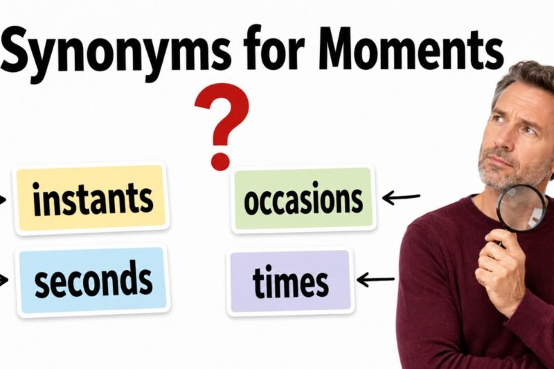 32+ Synonyms for Moments: Meaning, Examples & Best Uses