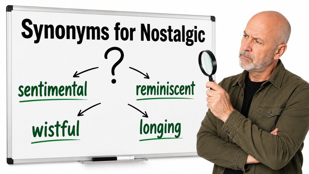 synonyms for nostalgic
