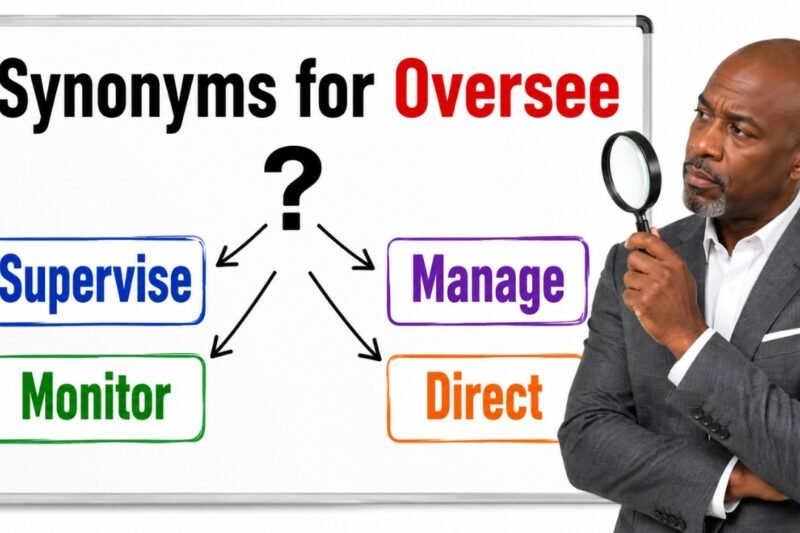 45+ Synonyms for Oversee: Strong Word Choices & Examples