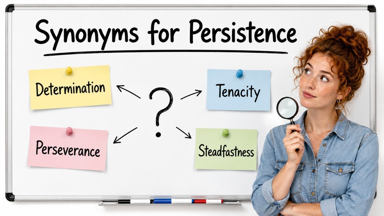 synonyms for persistence