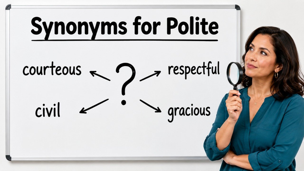 synonyms for polite